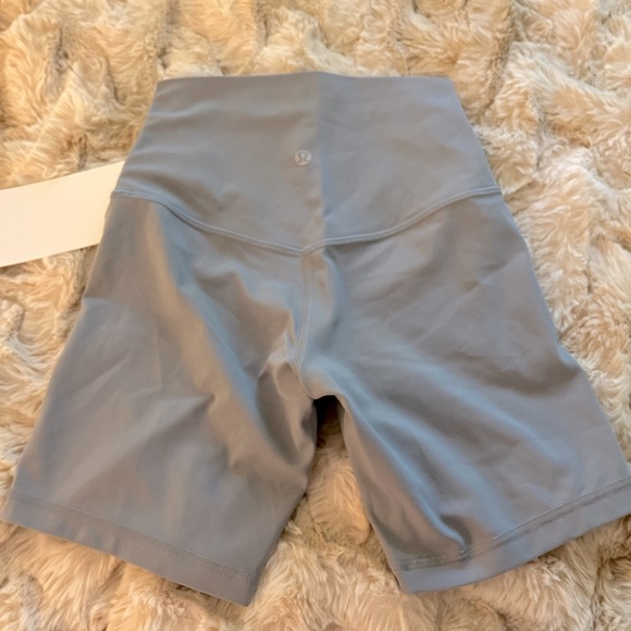 lululemon align biker shorts 6” size 2 NWT Rhino Grey RARE - Picture 7 of 7